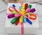 Rainbow Satin Ribbon Double Faced Ribbon 10 Colors, 3/8 Inch Fabric Ribbon Use for Gift Wrapping,Flower Bouquet, Wedding Party Decoration, Hair Bows, DIY Crafts, 5 Yards/Roll,Total 50 Yards